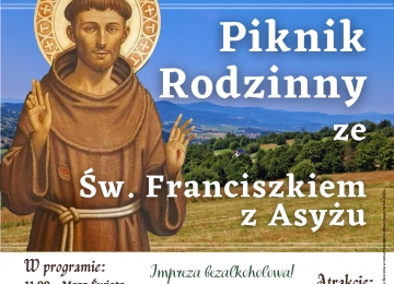 PIKNIK RODZINNY ZE ŚW. FRANCISZKIEM Z ASYŻU